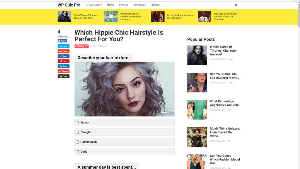 wp quiz pro review
